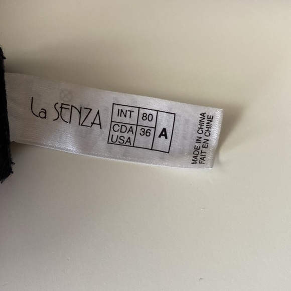 La Senza Floral Lace Push Up Intimate Feminine Flower Sexy Bra Size 36A - Picture 14 of 15